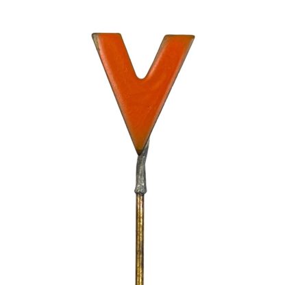 Original WWII Dutch NSB stickpin V = Victorie
