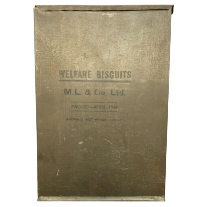 Original WWII British biscuit tin