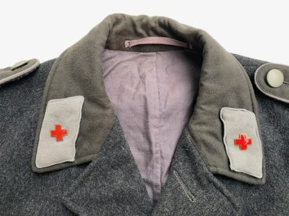 Original WWII German DRK uniform jacket from the district of Friedberg (Hessen)