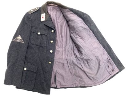 Original WWII German DRK uniform jacket from the district of Friedberg (Hessen)