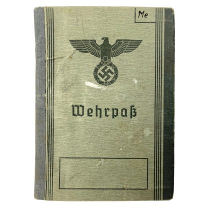 Original WWII German Wehrpass and Hitlerjugend Führerausweis KIA