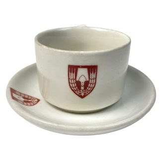 Original WWII Nederlandsche Arbeidsdienst coffee cup & saucer