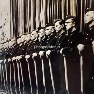 Original WWII German photo of the Belgian V.A.V.V. in Brussels