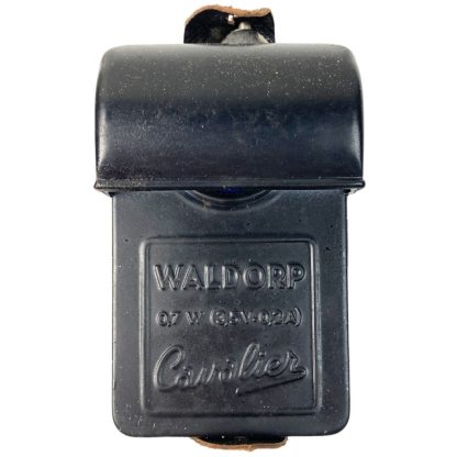 Original WWII Dutch 'Luchtbeschermingsdienst' Waldorp flashlight in packaging