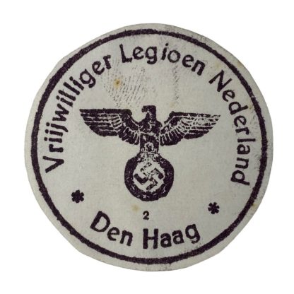 Original WWII Dutch resistance stamp
