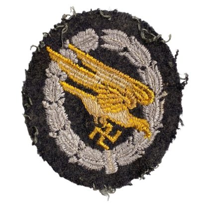 Original WWII German Fallschirmschützenabzeichen in cloth