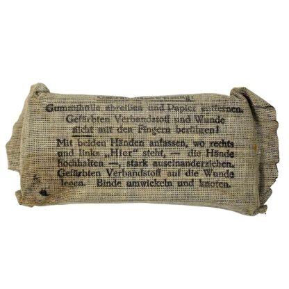 Original WWII German bandage package