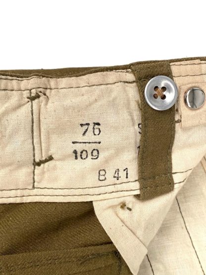 Original WWII German WH tropical trousers
