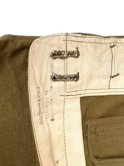 Original WWII German WH tropical trousers