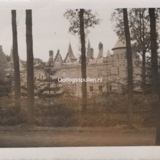 Original WWII Dutch photo May 1940 destroyed castle in Gemert