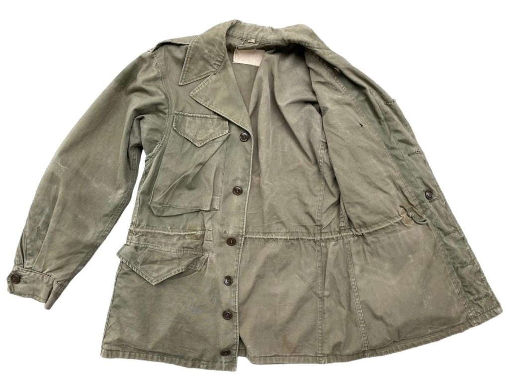 Original WWII US M-1943 Field jacket - Oorlogsspullen.nl - Militaria shop
