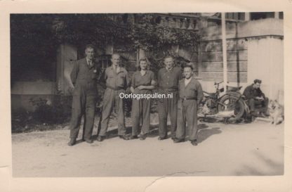 Original WWII Dutch Nederlandsche Binnenlandse Strijdkrachten foto set Amsterdam