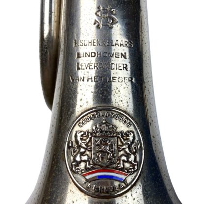 Original Pre 1940 Dutch army bugle