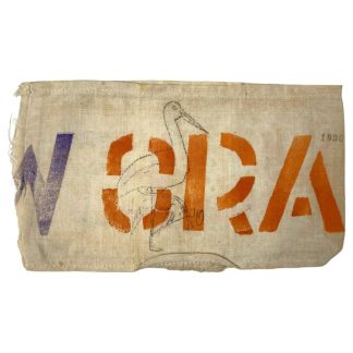 Original WWII Dutch N.B.S. 'Oranje' armband Den Haag
