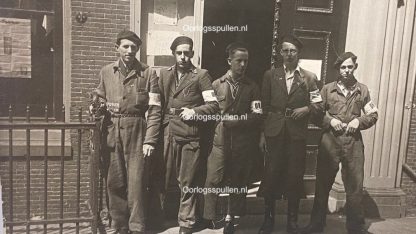 Original WWII Nederlandsche Binnenlandse Strijdkrachten photo Enkhuizen