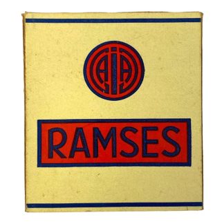 Original WWII German 'Ramses' package of cigarettes