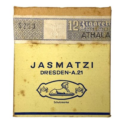 Original WWII German 'Ramses' package of cigarettes
