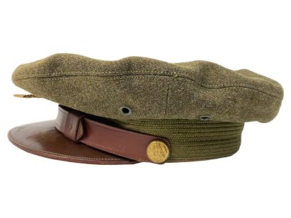 Original WWII US officers visor cap