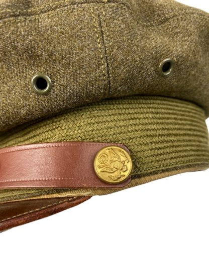 Original WWII US officers visor cap
