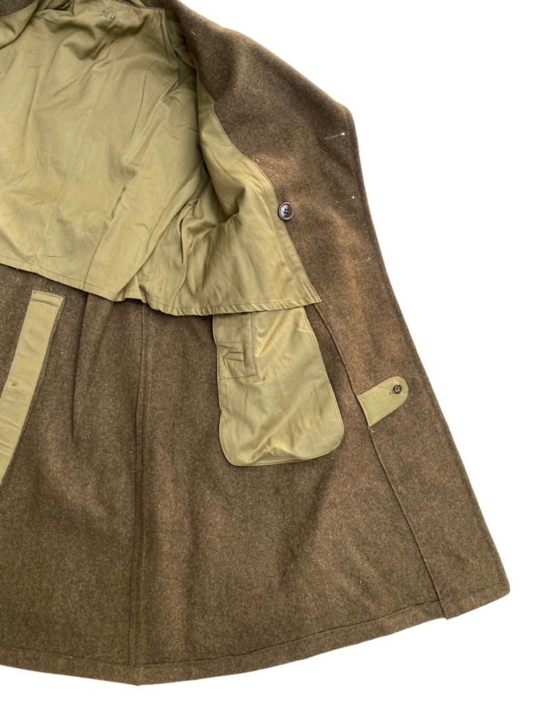 Original WWII US army overcoat - Oorlogsspullen.nl - Militaria shop