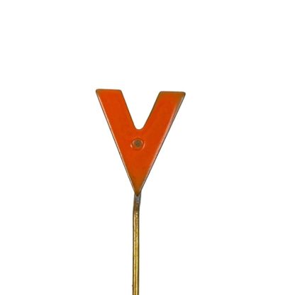 Original WWII Dutch NSB stickpin V = Victorie