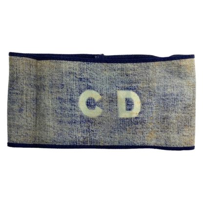 Original WWII Dutch N.B.S. 'CD' armband