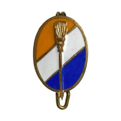Original WWII Dutch collaboration 'De Bezem' pin