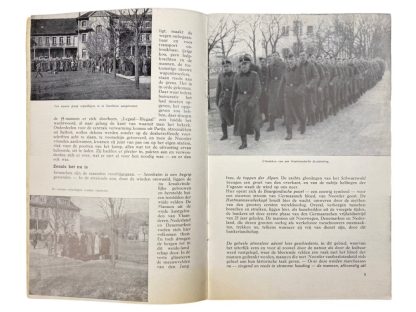 Original WWII Dutch SS brochure - Germaansche Lotsverbondenheid - Opleidingskamp Sennheim