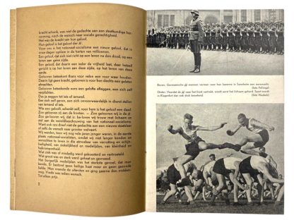 Original WWII Dutch SS brochure - Wat is wat wil de Germaansche SS