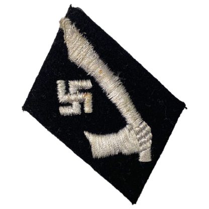 Original WWII Croatian Waffen-SS volunteer 'Handschar' collar tab