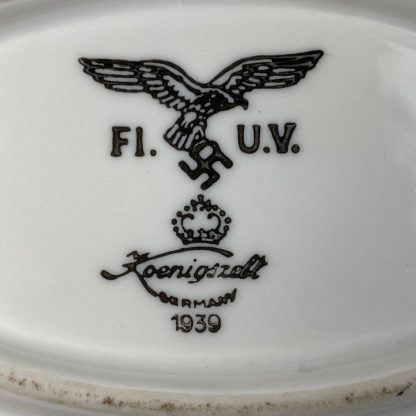 Original WWII German Luftwaffe porcelain serving dish