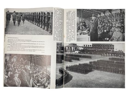 Original WWII Nederlandsche Arbeidsdienst booklet - De liefde tot zijn land is ieder aangeboren...