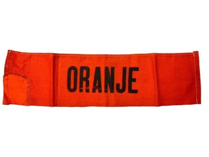 Original WWII Dutch Binnenlandse Strijdkrachten 'Oranje' armband
