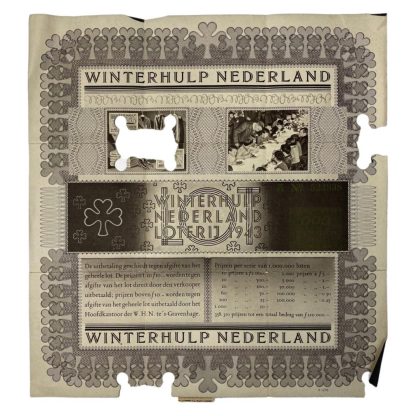 Original WWII Dutch Winterhulp Nederland set
