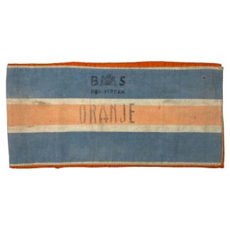 Original WWII Dutch Binnenlandse Strijdkrachten ‘Oranje’ Rijnstreek armband