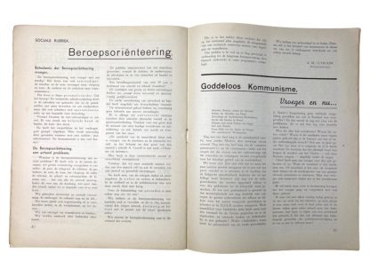 Original WWII Flemish 'Volkskamp' magazine - 1942 - No. 5