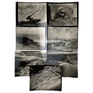 Original WWII USN photo grouping Iwo Jima