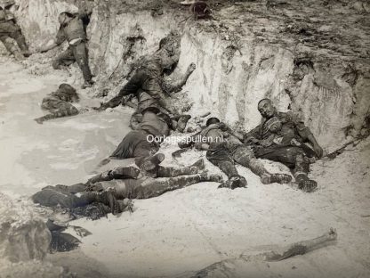 Original WWII US photo of KIA Japanese soldiers on Noemfoor Island