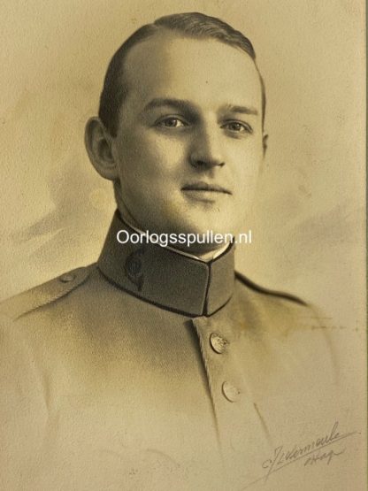 Original Pre 1940 Dutch army portrait photo