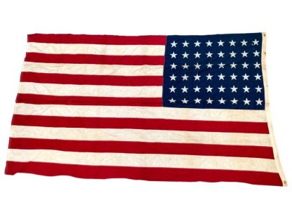 Original WWII US 48 stars flag