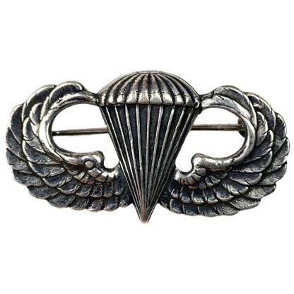 Original WWII US Airborne jump wings -0 二战时美国空降兵的跳翼