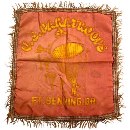 Original WWII US Airborne pillow case from Fort Benning