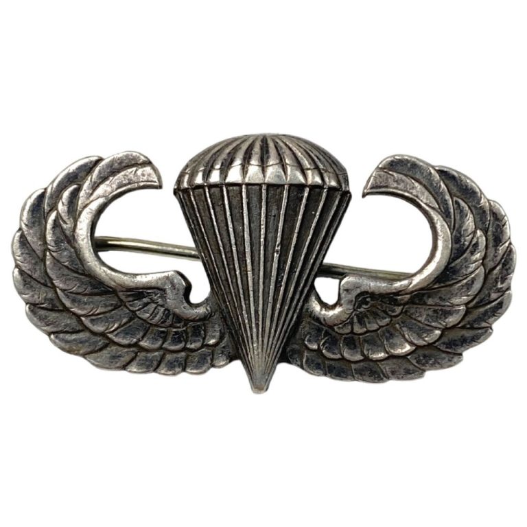 Original WWII US Airborne jump wings - Oorlogsspullen.nl - Militaria shop