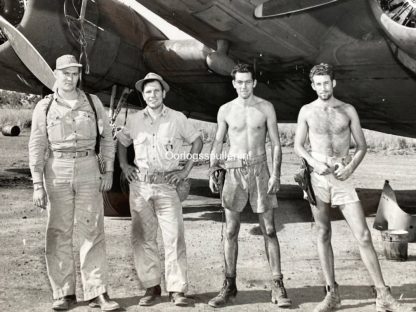 Original WWII USAAF photo of the 'Kindly Light' cargo plane in New Guinea