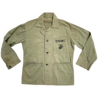 Original WWII USMC P41 HBT jacket
