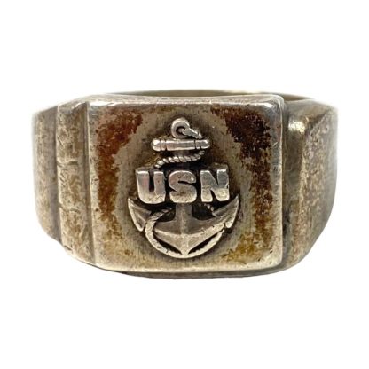 Original WWII USN ring