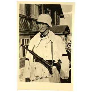 Original WWII Dutch SS post card of SS-Untersturmführer Arie Zondervan