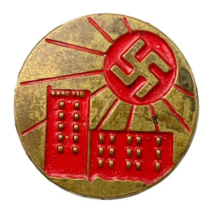 Original WWII DNSAP pin of the National convention in Kolding 17-18 June 1939