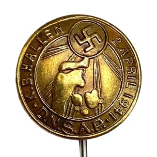 Original WWII DSNAP stickpin for event in the K.B. Hallen 2 April 1941