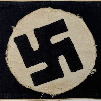 Original WWII Danish NSDAPN armband (Stitched type)